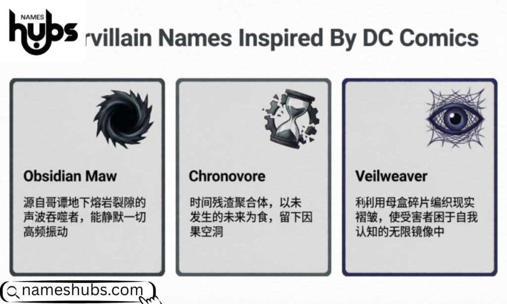 Supervillain Names Inspired By DC Comics