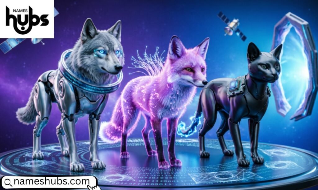 Tech and Futuristic Fursona Names