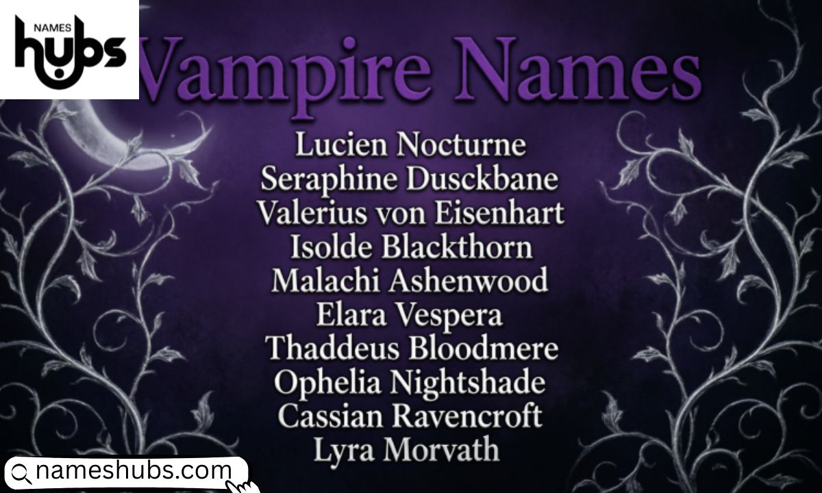 Vampire Names